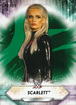 2021 Topps WWE - Dark Green #188 Scarlett Front