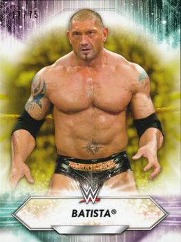2021 Topps WWE - Citrine #192 Batista Front