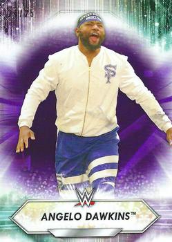 2021 Topps WWE - Purple #136 Angelo Dawkins Front