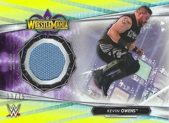 2021 Topps WWE - Mat Relics Citrine #MR-KO Kevin Owens Front