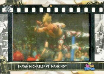 2021 Topps WWE - Match Film Strips Manufactured Relics #FS-SM Shawn Michaels vs. Mankind Front