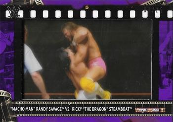2021 Topps WWE - Match Film Strips Manufactured Relics Purple #FS-SS 