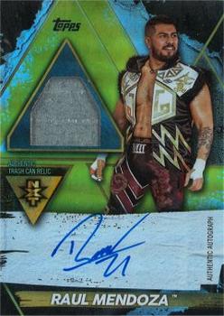 2021 Topps WWE Fully Loaded - Autographed Trash Can Relics Citrine #T-RM Raul Mendoza Front