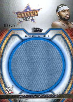 2021 Topps WWE Undisputed - Superstar Mat Relics Blue #M-AD Angelo Dawkins Front