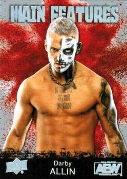 2021 Upper Deck AEW - Main Features Silver #MF-2 Darby Allin Front