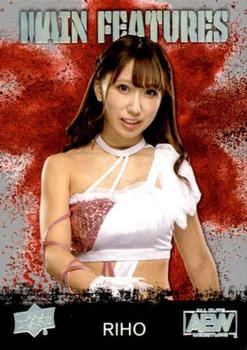 2021 Upper Deck AEW - Main Features Silver #MF-5 RIHO Front