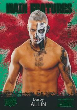 2021 Upper Deck AEW - Main Features Green #MF-2 Darby Allin Front