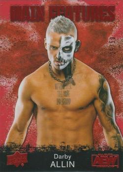 2021 Upper Deck AEW - Main Features Red #MF-2 Darby Allin Front