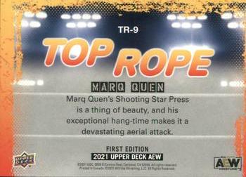 2021 Upper Deck AEW - Top Rope #TR-9 Marq Quen Back