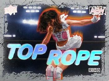 2021 Upper Deck AEW - Top Rope Silver #TR-4 RIHO Front