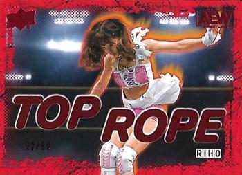 2021 Upper Deck AEW - Top Rope Red #TR-4 RIHO Front