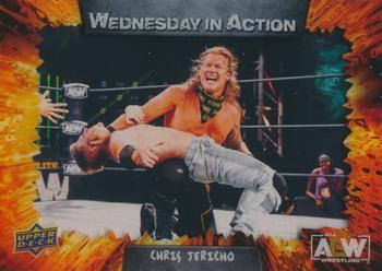 2021 Upper Deck AEW - Wednesday in Action #WIA-3 Chris Jericho Front