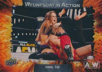 2021 Upper Deck AEW - Wednesday in Action #WIA-4 Anna Jay Front