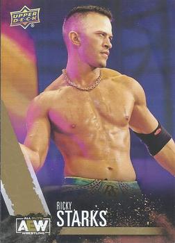 2021 Upper Deck AEW - Gold #26 Ricky Starks Front