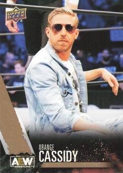 2021 Upper Deck AEW - Gold #40 Orange Cassidy Front