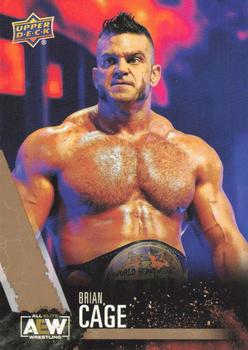 2021 Upper Deck AEW - Gold #45 Brian Cage Front