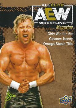 2021 Upper Deck AEW - Gold #90 Kenny Omega Front
