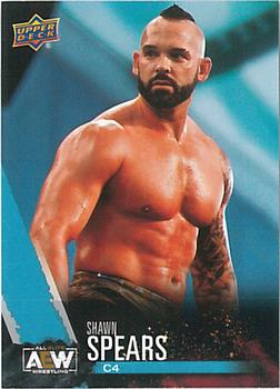 2021 Upper Deck AEW - Finisher #3 Shawn Spears Front