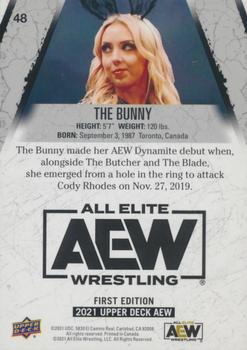 2021 Upper Deck AEW - Finisher #48 The Bunny Back