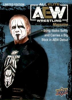 2021 Upper Deck AEW - Finisher #81 Sting Front