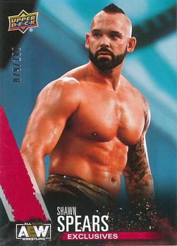 2021 Upper Deck AEW - Exclusives #3 Shawn Spears Front