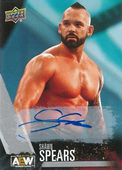 2021 Upper Deck AEW - Autographs #3 Shawn Spears Front
