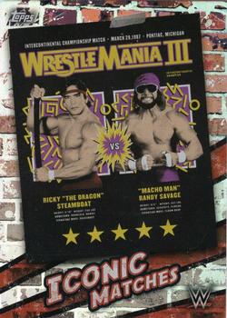 2021 Topps WWE Superstars - Iconic Matches #MA1 WrestleMania III Front
