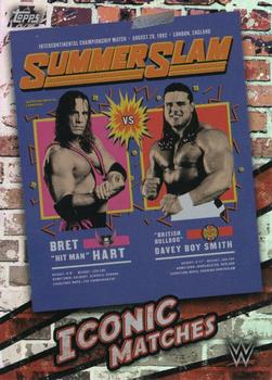 2021 Topps WWE Superstars - Iconic Matches #MA3 Summerslam 1992 Front