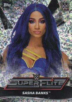 2021 Topps WWE Superstars - Super Elite #SE13 Sasha Banks Front