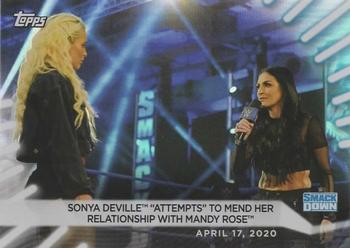 2021 Topps WWE Women's Division - Rainbow Foil #5 Sonya Deville 