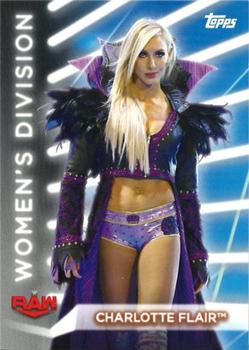 2021 Topps WWE Women's Division - Roster #R-4 Charlotte Flair Front