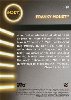 2021 Topps WWE Women's Division - Roster #R-32 Franky Monet Back