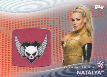 2021 Topps WWE Women's Division - Superstar Logo Patch Relics Orange #SLP-NT Natalya Front