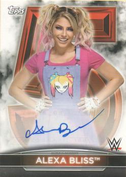 2021 Topps WWE Women's Division - 5th Anniversary Championship Autographs #5A-AB Alexa Bliss Front