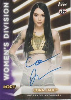 2021 Topps WWE Women's Division - Autographs Purple #A-CJ Cora Jade Front