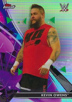 2021 Topps Finest WWE - Refractors #56 Kevin Owens Front