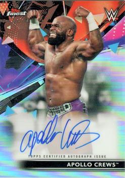 2021 Topps Finest WWE - Superstar Autographs #RA-AC Apollo Crews Front