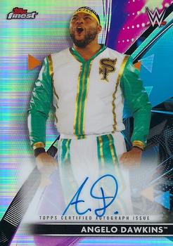 2021 Topps Finest WWE - Superstar Autographs #RA-AD Angelo Dawkins Front