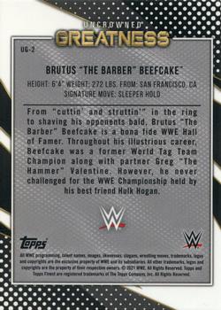 2021 Topps Finest WWE - Uncrowned Greatness #UG-2 Brutus 