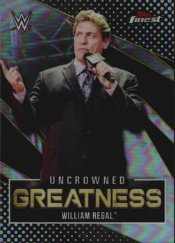 2021 Topps Finest WWE - Uncrowned Greatness #UG-20 William Regal Front