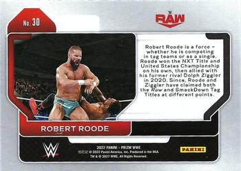 2022 Panini Prizm WWE #30 Robert Roode Back