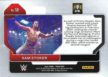 2022 Panini Prizm WWE #50 Sam Stoker Back