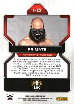 2022 Panini Prizm WWE #121 Primate Back