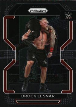 2022 Panini Prizm WWE #135 Brock Lesnar Front