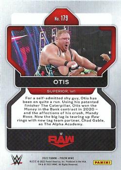 2022 Panini Prizm WWE #179 Otis Back