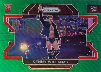 2022 Panini Prizm WWE - Green #6 Kenny Williams Front