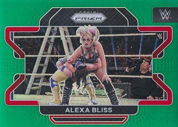 2022 Panini Prizm WWE - Green #37 Alexa Bliss Front