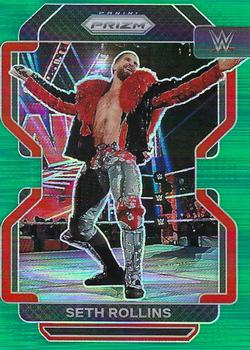 2022 Panini Prizm WWE - Green #111 Seth Rollins Front