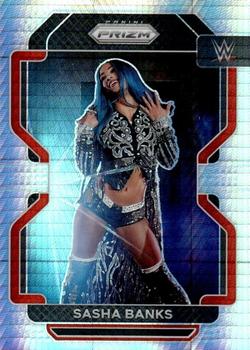 2022 Panini Prizm WWE - Hyper #102 Sasha Banks Front