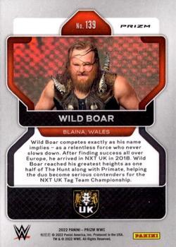 2022 Panini Prizm WWE - Hyper #139 Wild Boar Back